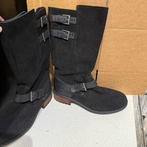 UGG Black Winter & Rain Boots